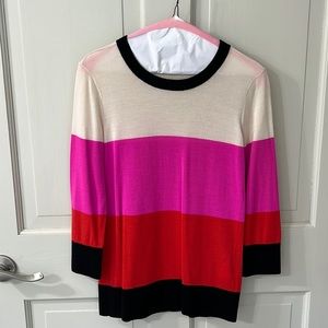 Colorful and find Kate Spade hundred percent wool super delicate sweater